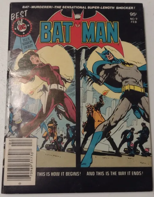 (DC Comics 1981) Best of DC Blue Ribbon Digest #9 FN/VF; Talia Appearance