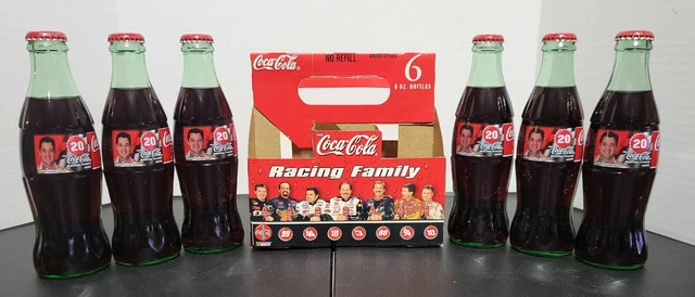 Vintage NASCAR Coke/Coca Cola Bottles, Tony Stewart.