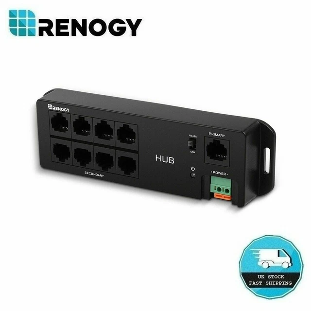 RENOGY BLUETOOTH MODULE Monitor Communication Hub RS485 CAN RJ45 Port