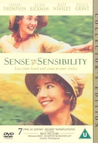 Sense and Sensibility DVD (2006) Emma Thompson, Lee (DIR) cert U Amazing Value