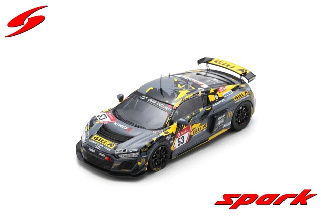 Miniatura Carro Audi R8 LMS Ultra - 24H de Nurburgring (2012) - 1:43