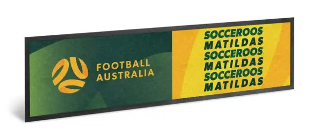 Australian Socceroos Matildas Soccer Bar Runner Bar Mat Holiday Gifts