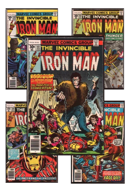 Invincible Iron Man #101-240 VF/NM 9.0+ 1977-1989 Marvel Comics Back Issues