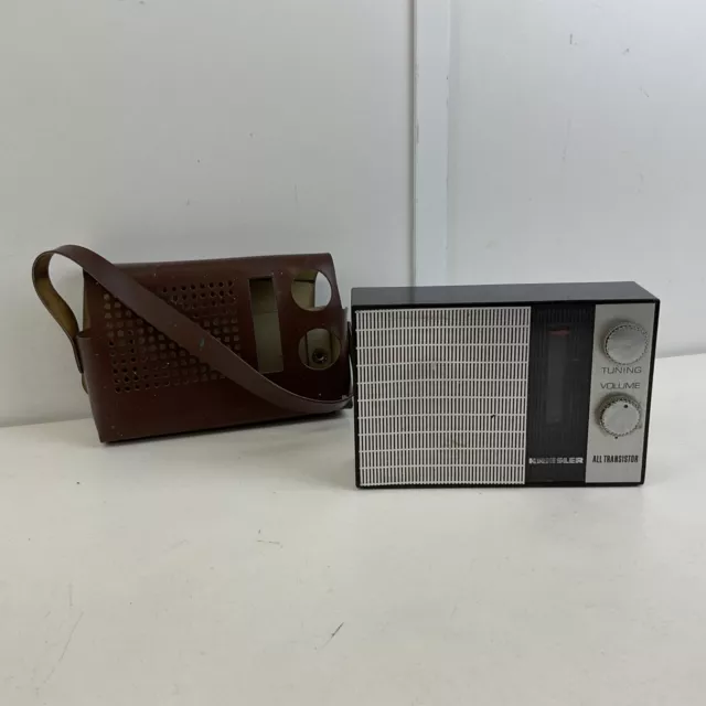 Vintage Kriesler Transistor Radio *Faulty for Repair/Parts* (O) S#544