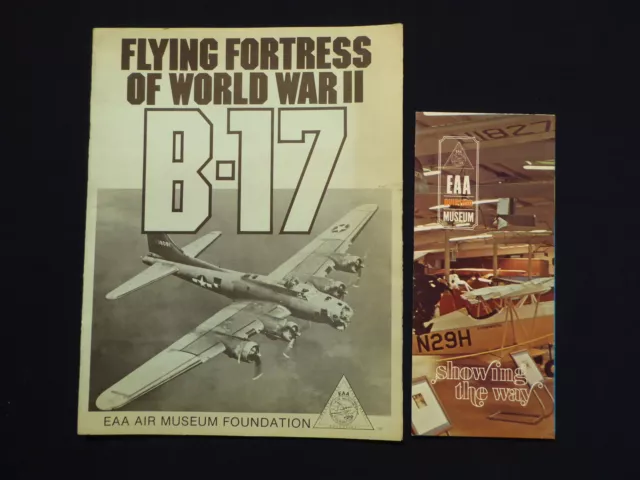 Prospekt EAA Air Museum Foundation, Flying Fortress of World War II B-17, 1980