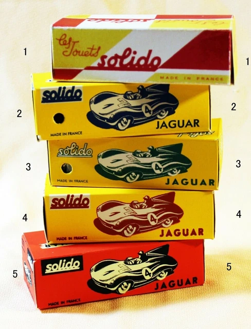 Solido Jaguar D Type - 100 | Solido Série 100