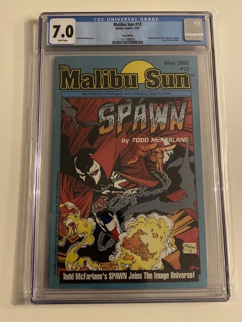 Malibu Sun #13 Todd McFarlane Spawn *Error Edition*