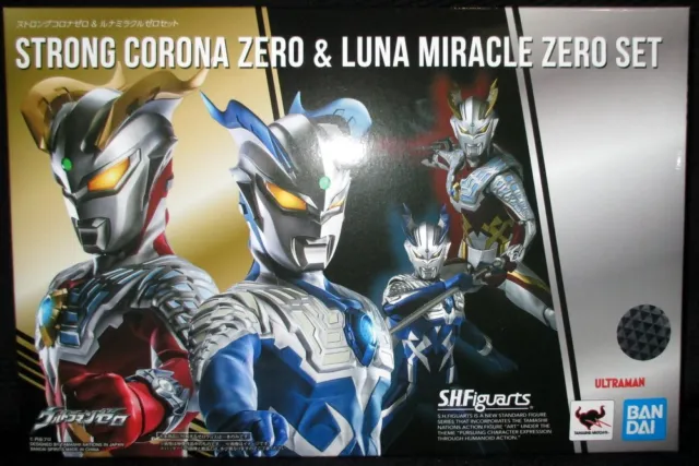 Bandai Spirits SHFiguarts Ultra Zero Fight Strong Corona Zero and Luna Mirac...