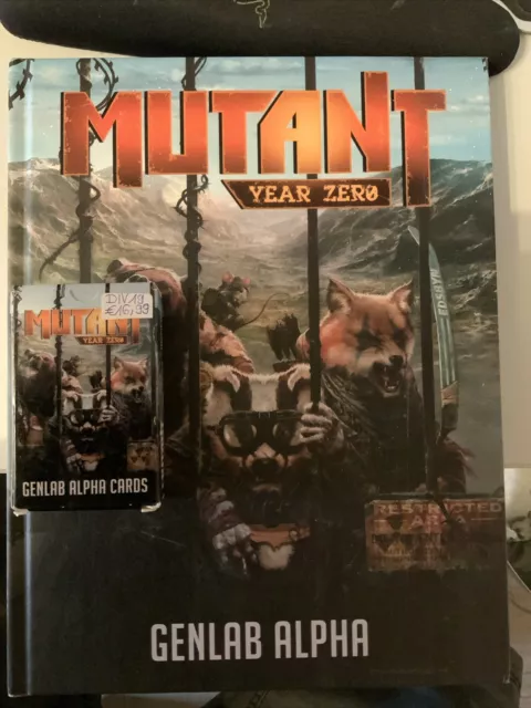 Mutant Year Zero - Genlab Alpha, Englisch- Neuwertig, Modiphius