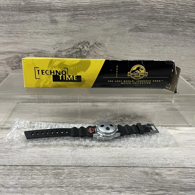 Vintage 1997 The Lost World Jurassic Park Dino Eye Watch Burger King NOS
