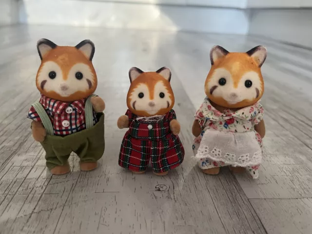 Sylvanian Families Red Panda Family