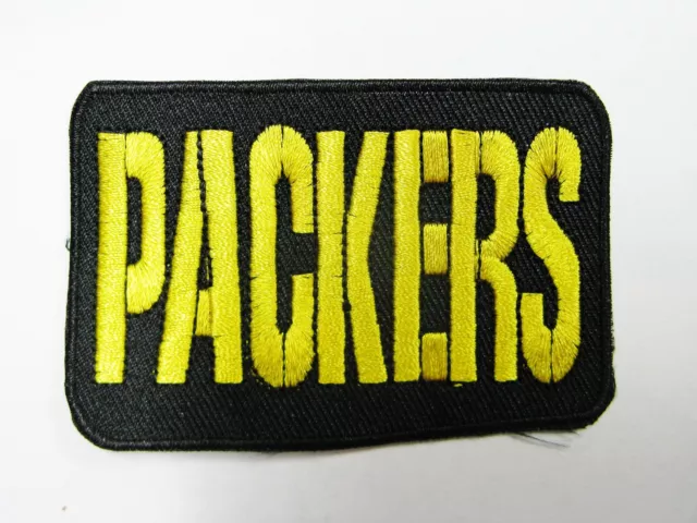 Lot Of (1) Nfl Green Bay Packers -Name=Embroidered Iron-On Patch Item # 33