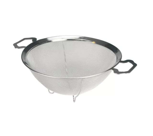 Stainless Steel Fine Mesh Strainer Colander Drainer Sieve Catering Stand