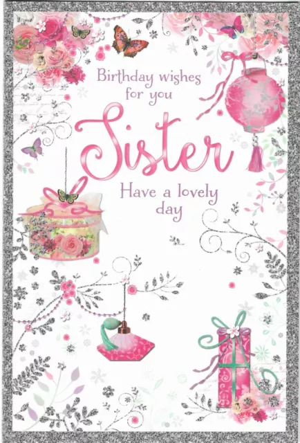 Birthday Wishes Sister Birthday Card