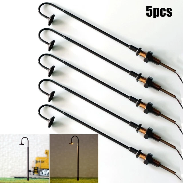 S Sunniix 10pcs Lapadaire Allue Une Seule Tête pour La aquette De