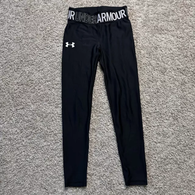 Under Armour Athletic Legging Girls Youth Medium (approx 22x25) Black