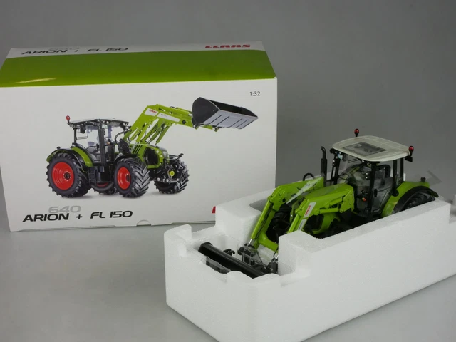 Modèle Réduit Tracteur CLAAS Arion 640 Wiking 1/32 - Neuf, échelle Précise