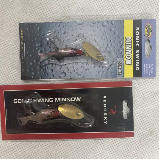 HEAD HUNTER (FORMERLY Renosky) Natural Series Sonic Swing Minnow