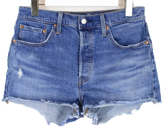 Jeans Levi's 501 Premium Big E - Taille W29/L32, Délavé, Moustaches, Occasion Très Bon état