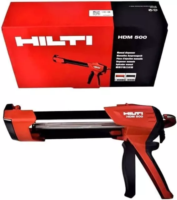 HILTI HDM 500 HIT CB 500 pistolet manuel à scellement chimique résine injection