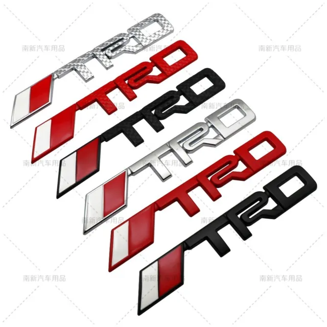 OZ stock - TRD 3D Badge Emblem Sticker Decal fit any car 2