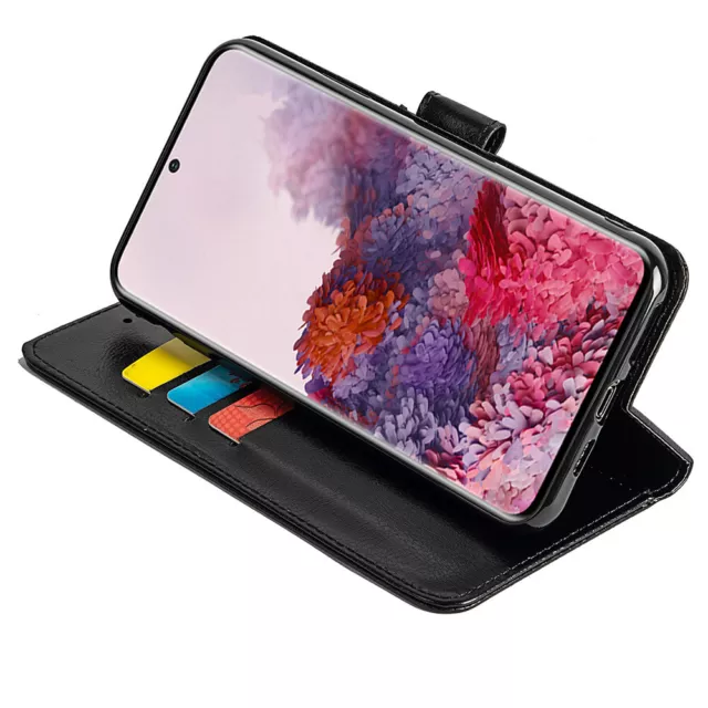 For Samsung Galaxy S8 S9 S10 S20 S21 S22 S23 S24 FE Wallet Leather Case Cover 2