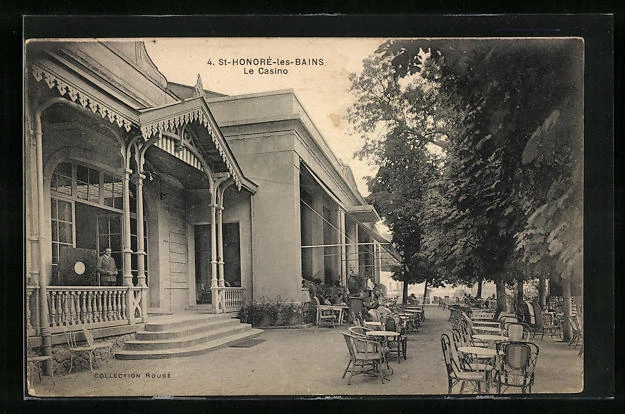 CPA St-Honore-les-Bains, Le Casino 1919