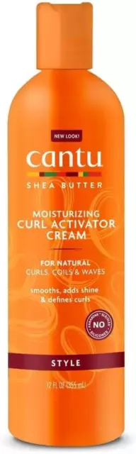 Cantu Shea Butter for Natural Hair Moisturizing Curl Activator Cream 355 Ml