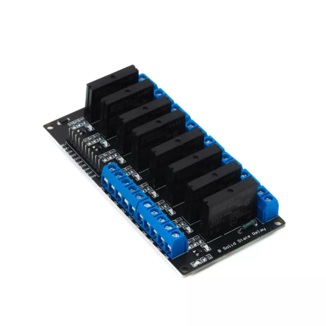 8 Kanal Solid State Relais 5V/230V Low Level Trigger DIY Arduino Raspberry Pi