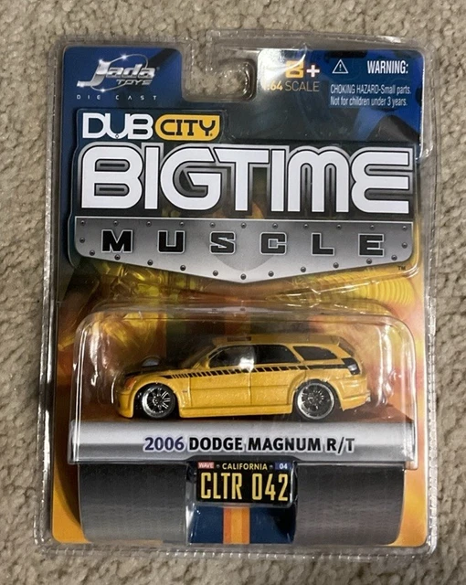 ミニカー BIGTIME MUSCLE  2006  Dodge Magunum R/T 1/64 JADA DUB CITY BIGTIME MUSCLE 2006 DODGE MAGNUM R/T