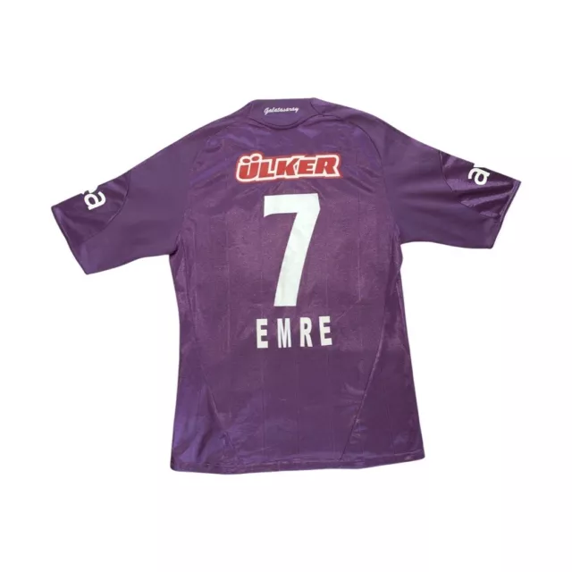 GALATASARAY 2009 / 2010 EMRE Shirt Adidas Away Football Jersey Size M