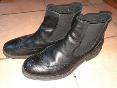 SCARPE INVERNALI UOMO, Stivaletti Stile Cowboy, Nere, Numero 45, 7 Miles,  Pelle EUR 29,90 - PicClick IT