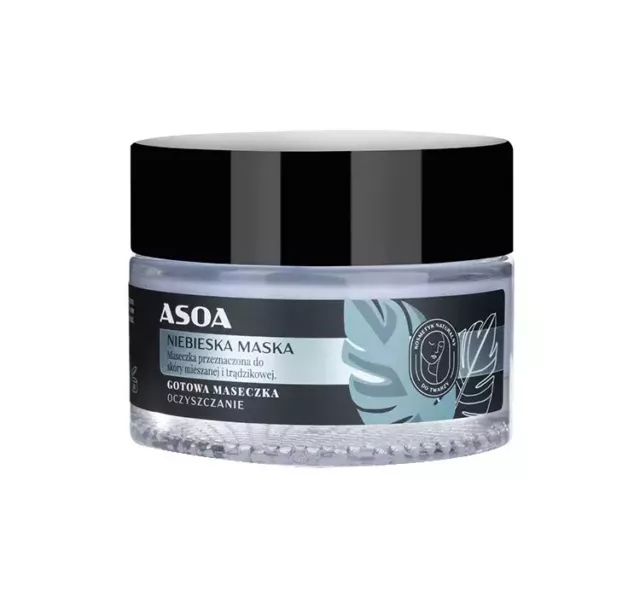 Asoa Gesichtsmaske Blauer Ton 50Ml