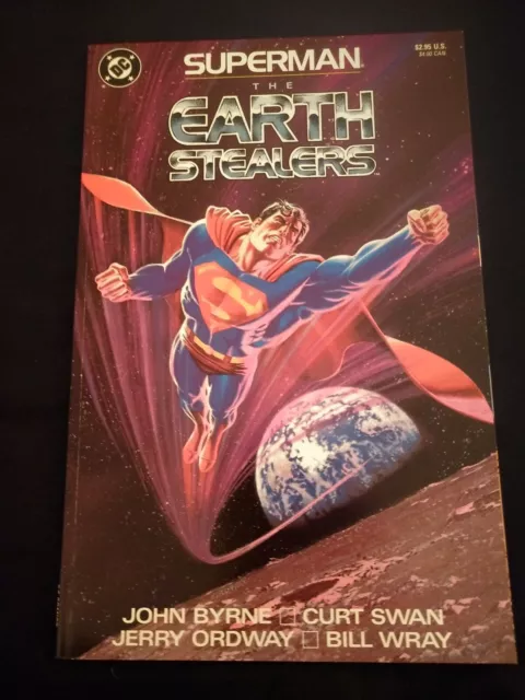 Superman: The Earth Stealers - 1st printing (1988) John Byrne - DC Comics (NM)