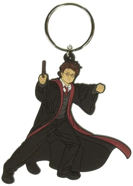 Harry Potter Portachiavi Gomma 9 Cm Monogram Cinema Film Keyring Keychain