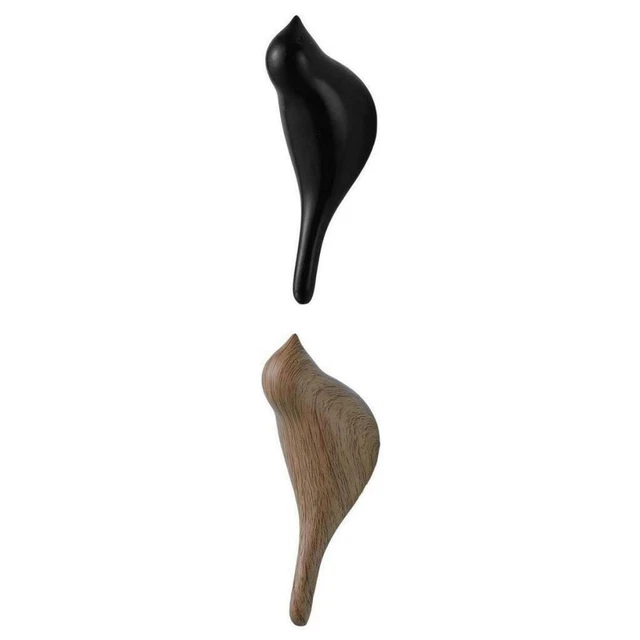 Startseite Dekorative Harz 3D Vogel Wand Kleiderhaken 2
