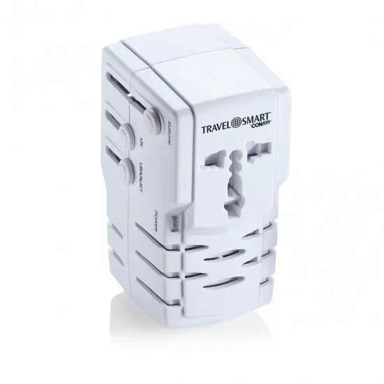 Conair TS253ADN Universal Universal White power plug adapter - TS253ADN      ...