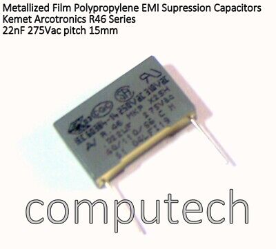 EMI 1 pezzo EMI Suppression Capacitors 22nF 310V Ac 0,022uF Class X2 MKP 40/110/56 