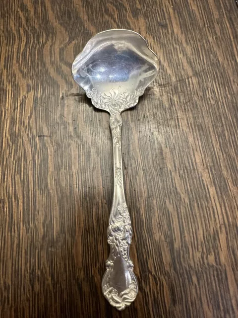 Wallace Floral Ladle- Silver plate Flatware- RARE SERVING PIECE!