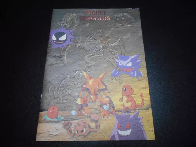 Pokemon Tomy Showa Note Free Notebook Gengar Alakazam etc #2259