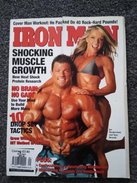 Ironman Bodybuilding Magazine September 2009 Tony Breznik Cover