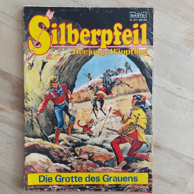 Original Silberpfeil Heft Comic Nr. 123  1. Auflage - Bastei Verlag Die Grotte