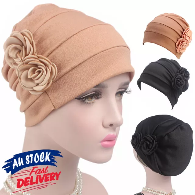 Soft Beanie Hat Chemo Cap Night Sleep Headwear for Cancer Patien Womens Turban