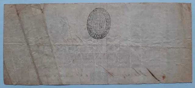 USA 5 Dollars 1862 Georgia Banknote CSA old confederate state currency 2