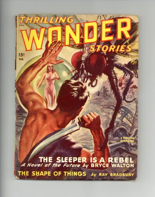 Thrilling Wonder Stories Pulp Feb 1948 Vol. 31 #3 GD
