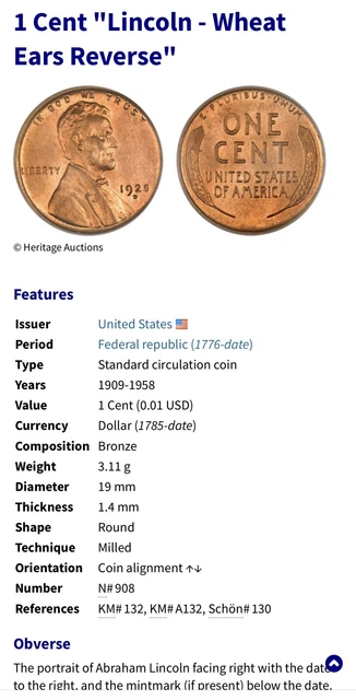 1947-D Lincoln Wheat Cent Gem Red Bu Uncirculated Penny Free Shipping 1892 3