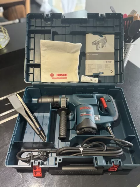 Bosch Professional Gsh 3 E Schlaghammer Sds Plus Inkl. Koffer