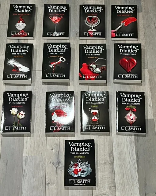 Vampire Diaries The Complete Collection Books 1 - 13 Box Set by