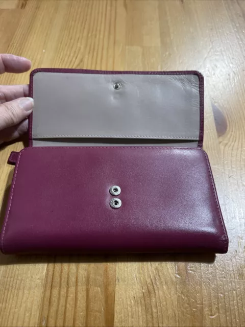 GENUINE RADLEY AUTUMN Leaves Large Burgundy Leather Trifold Purse 22.00 PicClick UK