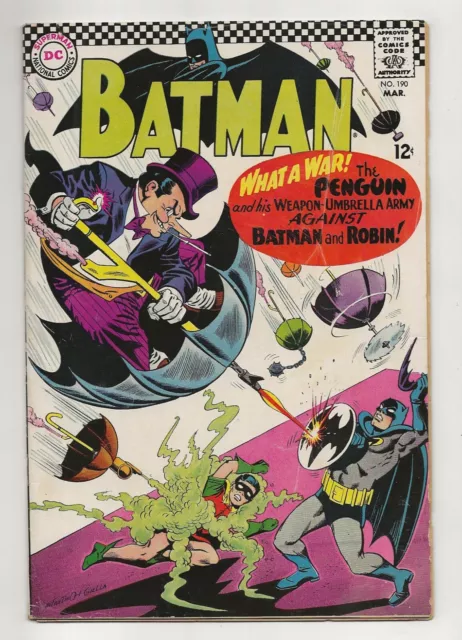 Batman #190 (1967) VG/FN 5.0